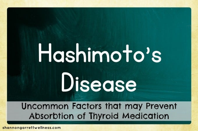 uncommon factors block thyroid hormone