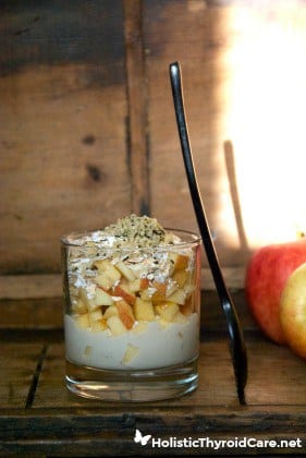 Thuroid-Nurse-non-dairy-apple-parfait