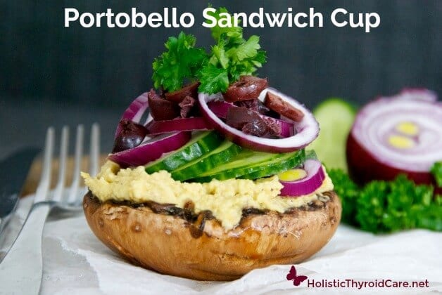 Portobello Sandwich Cup