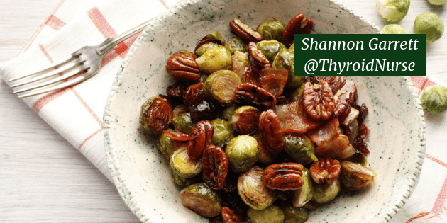 Brussels Sprouts with Bacon, Chestnuts & Cranberries