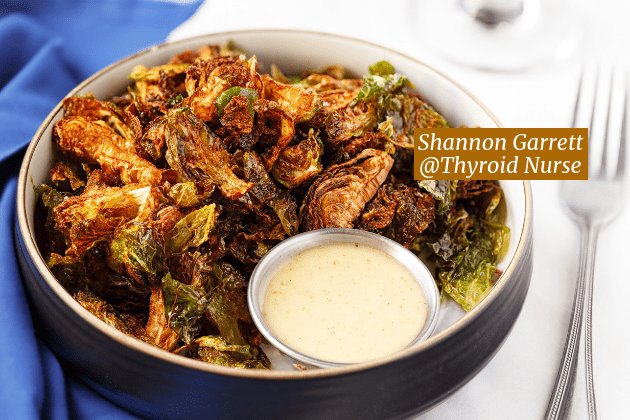 Crispy Brussels Sprouts with Dip
