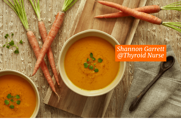 Roasted Carrot White Bean & Tahini Soup