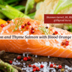 Lemon and Thyme Salmon with Blood Orange Salsa